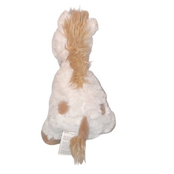 2018 First Impressions Baby Giraffe Cream Tan Stuffed Plush BeanBag Lovey Toy 9" - Picture 3 of 5